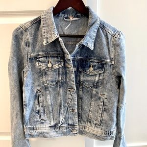Free People Rumors Denim Jacket